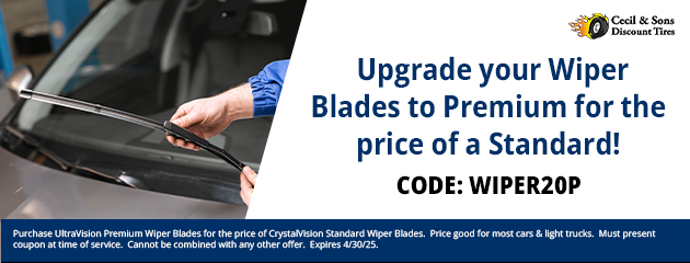 Upgrade your Wiper Blades